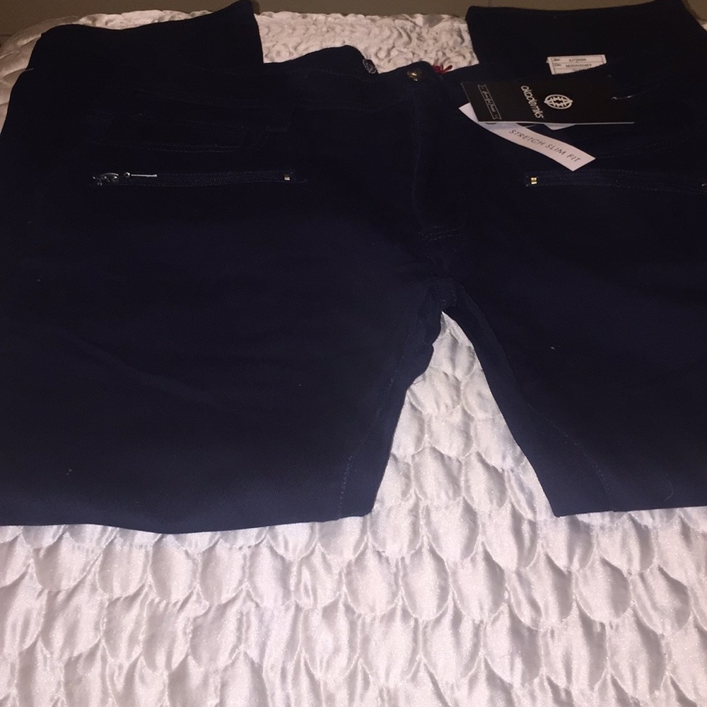 Stretch Slim Fit Black Jeans